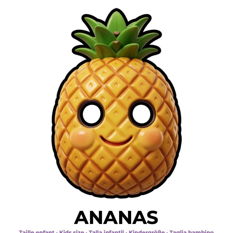 Masque d’ananas