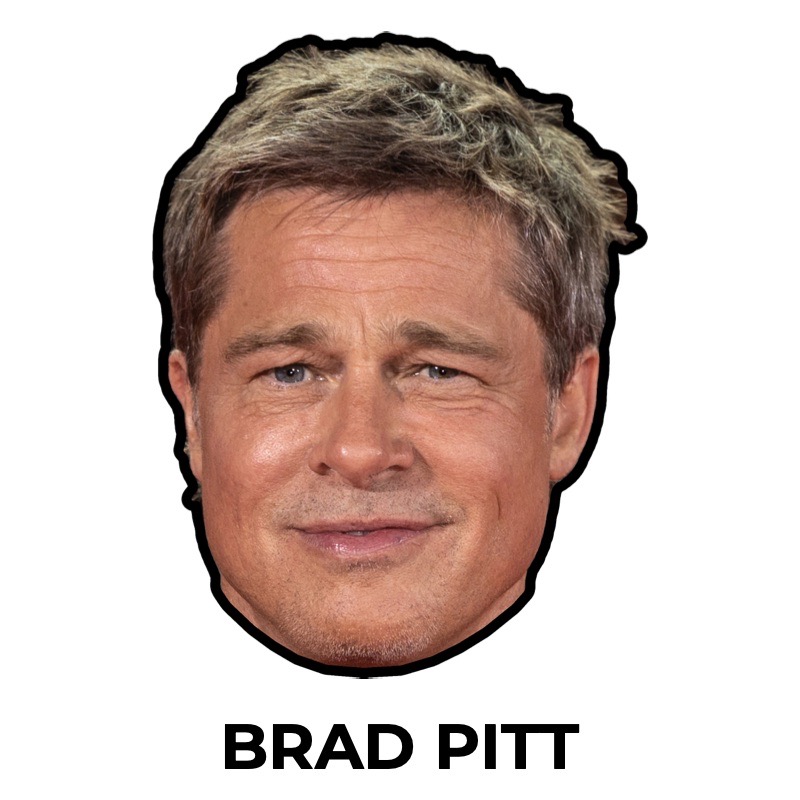 Masque de Brad Pitt