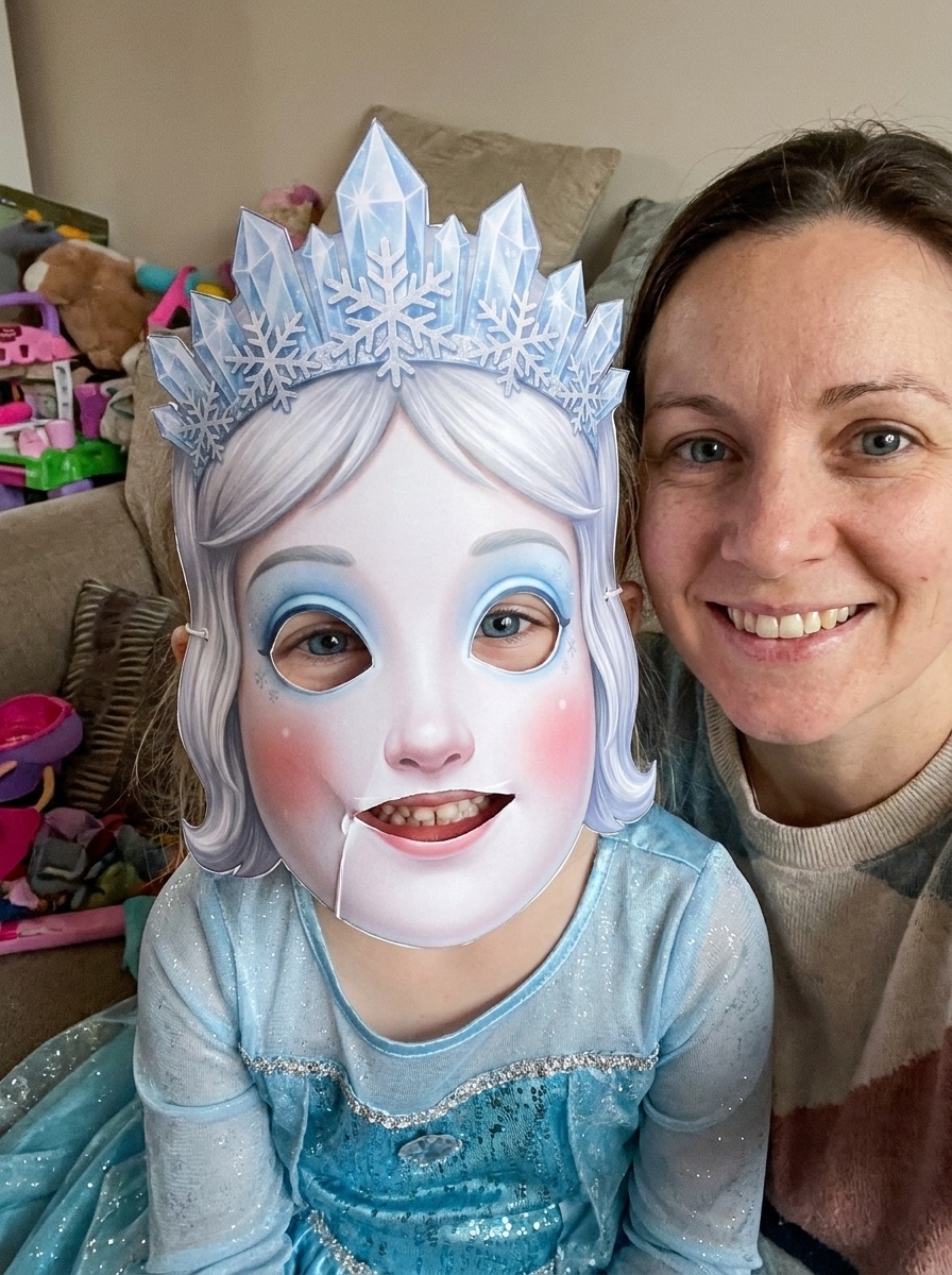 Masque de reine de glace